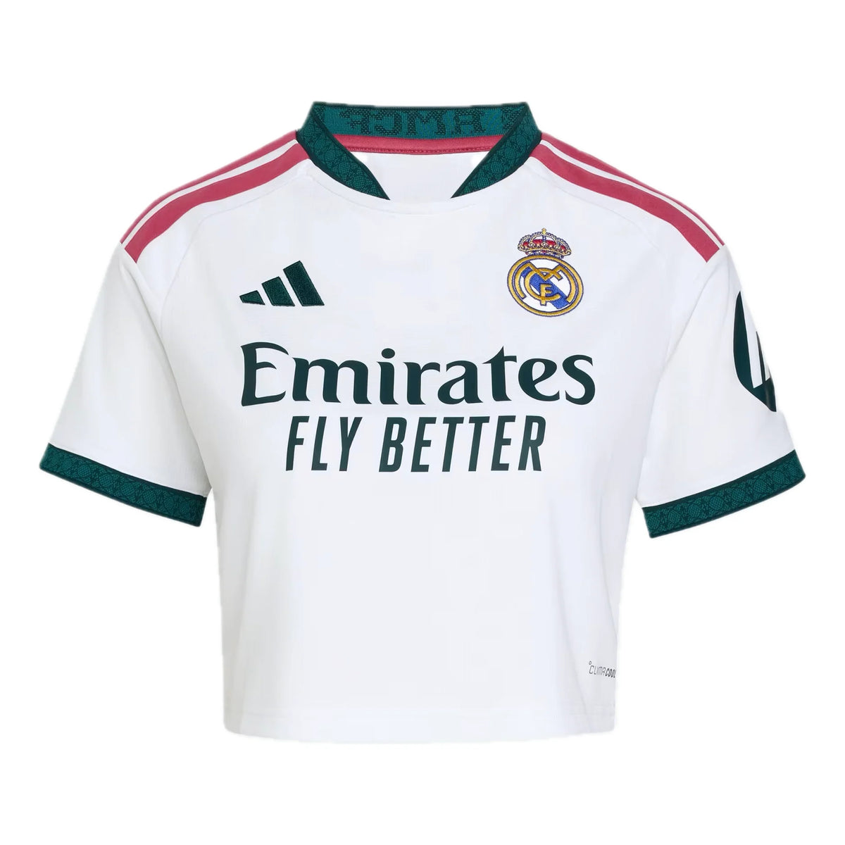KC4237 ADIDAS REAL MADRID 26/27 HOME CROPPED WOMEN JERSEY
