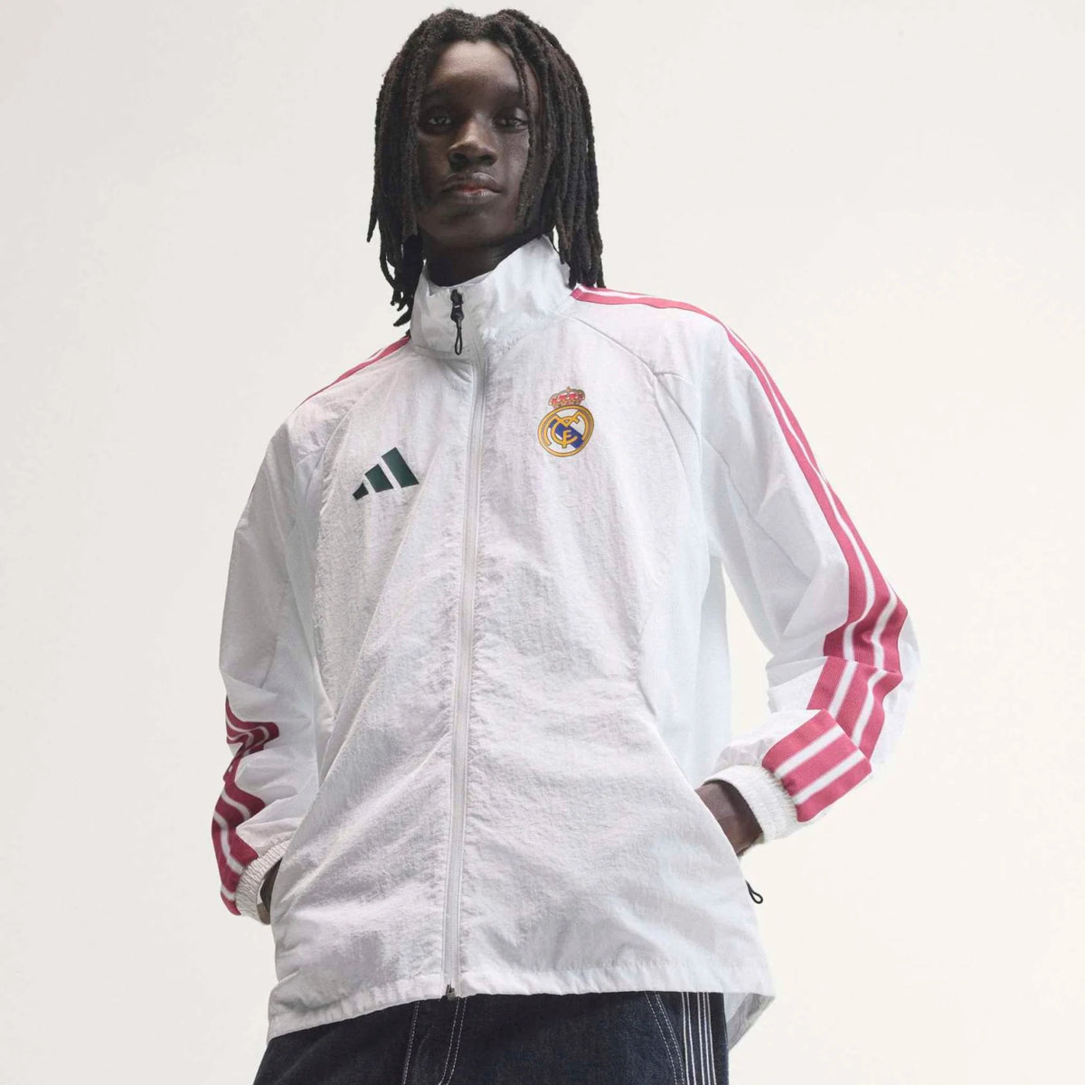 KV6723 ADIDAS REAL MADRID HOME ANTHEM JACKET