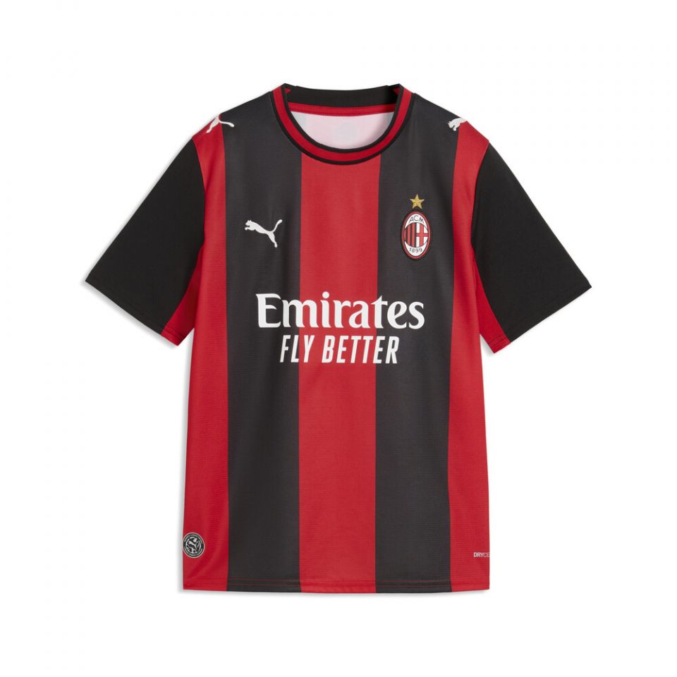784124-01 PUMA AC MILAN 26/27 STADIUM HOME YOUTH JERSEY
