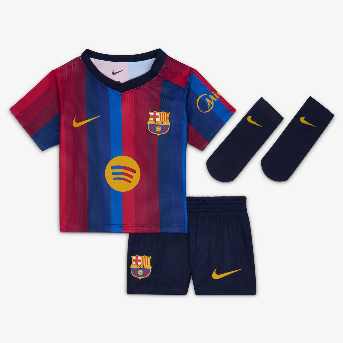 II1807-683 NIKE FC BARCELONA 26 STADIUM HOME MINI KIT