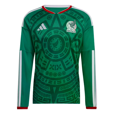 KA6058 ADIDAS MEXICO 26 HOME LONG SLEEVE JERSEY