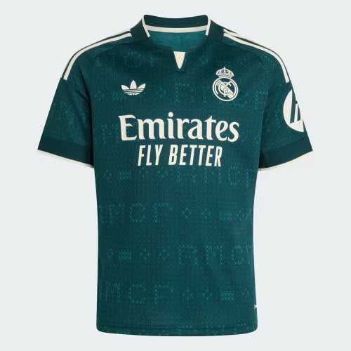 KC3991 ADIDAS REAL MADRID 26/27 STADIUM AWAY YOUTH JERSEY